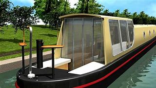 Image result for Canal Boat Design