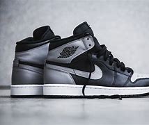 Image result for Black and Gray Nike Jordans