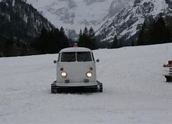 Image result for Bus On Snowmobile Tracks