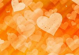 Image result for Orange Color Hearts
