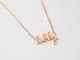 Image result for Lucie Name Necklace
