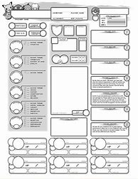 Image result for Pokemon Dnd Character Sheet