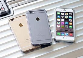 Image result for Silver iPhone with White Case
