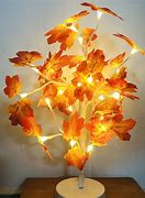 Image result for Ceramic Lamp Base Maple Leaf