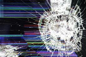 Image result for TV Broken Screen No Signal