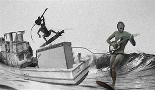 Image result for 50s Surf Rock Band Beach