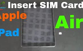 Image result for iPad Air 1 Sim Card Location