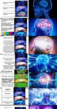 Image result for Expanding Brain Meme Mug
