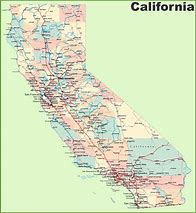 Image result for California State Map