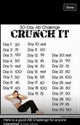 Image result for Crunches 30-Day Challenge