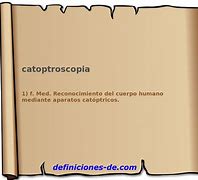 Image result for catoptroscopia