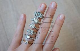 Image result for 1 CT Diamond Actual Size
