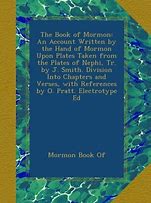 Image result for Book of Mormon Must Read Chapters
