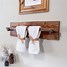 Image result for Wood Bathroom Towel Hangers