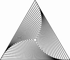 Image result for Triangle Line Art
