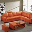 Image result for Burnt Orange Flat Sofa