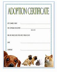 Image result for Dog Adoption Sheet Template