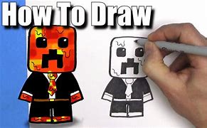 Image result for How to Draw Preston Logo and Name Minecraft