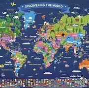 Image result for Countries Map for Kids