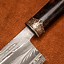 Image result for Kitchen Knife with Dashes On Blade