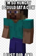 Image result for Steve Minecraft I'm so Hungry