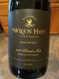 Image result for Wren Hop Pinot Noir Siren's Lure
