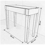 Image result for Mirrored Console Table with Drawers