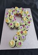 Image result for Mini Cupcake Number Cake