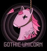 Image result for Gothic Unicorn Drawings