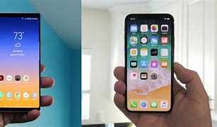 Image result for Galaxy Note 9 vs iPhone X Max