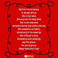 Image result for Valentine Card Poem