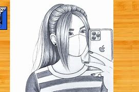 Image result for Holding iPhone 12 Drawing