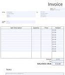 Image result for Free Fillable Printable Invoice Template