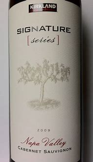 Image result for Kirkland Signature Cabernet Sauvignon Signature Series Suscol Napa Valley