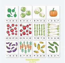 Image result for Counting Vegetables