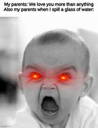 Image result for Small Child Angry Meme