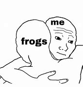 Image result for Floating Frog Meme