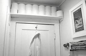 Image result for Storage above Bathroom Door