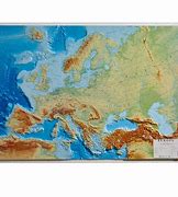 Image result for Europe Relief Map