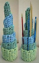 Image result for crochet hooks organizers