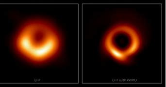 Image result for Black Hole Picture Enhanced