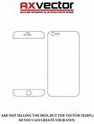 Image result for iPhone 8 Plus Template Backside