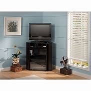 Image result for Tall Corner TV Stand