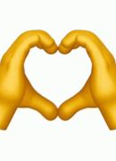 Image result for Heart in Hand Emoji