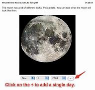 Image result for What the Moon Looks Like Today