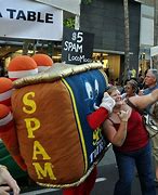 Image result for Picture of Spam in a Hawaii Walmart