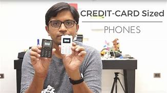 Image result for Credit Card Size Phone