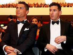 Image result for Messi and Ronaldo Friends