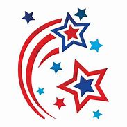 Image result for Patriotic Shooting Stars