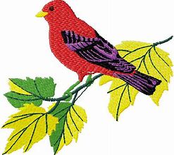 Image result for Machine Embroidery Bird Designs